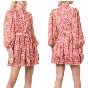 Alexis long sleeve short dress - XS - worn once - Gorgeous for holidays